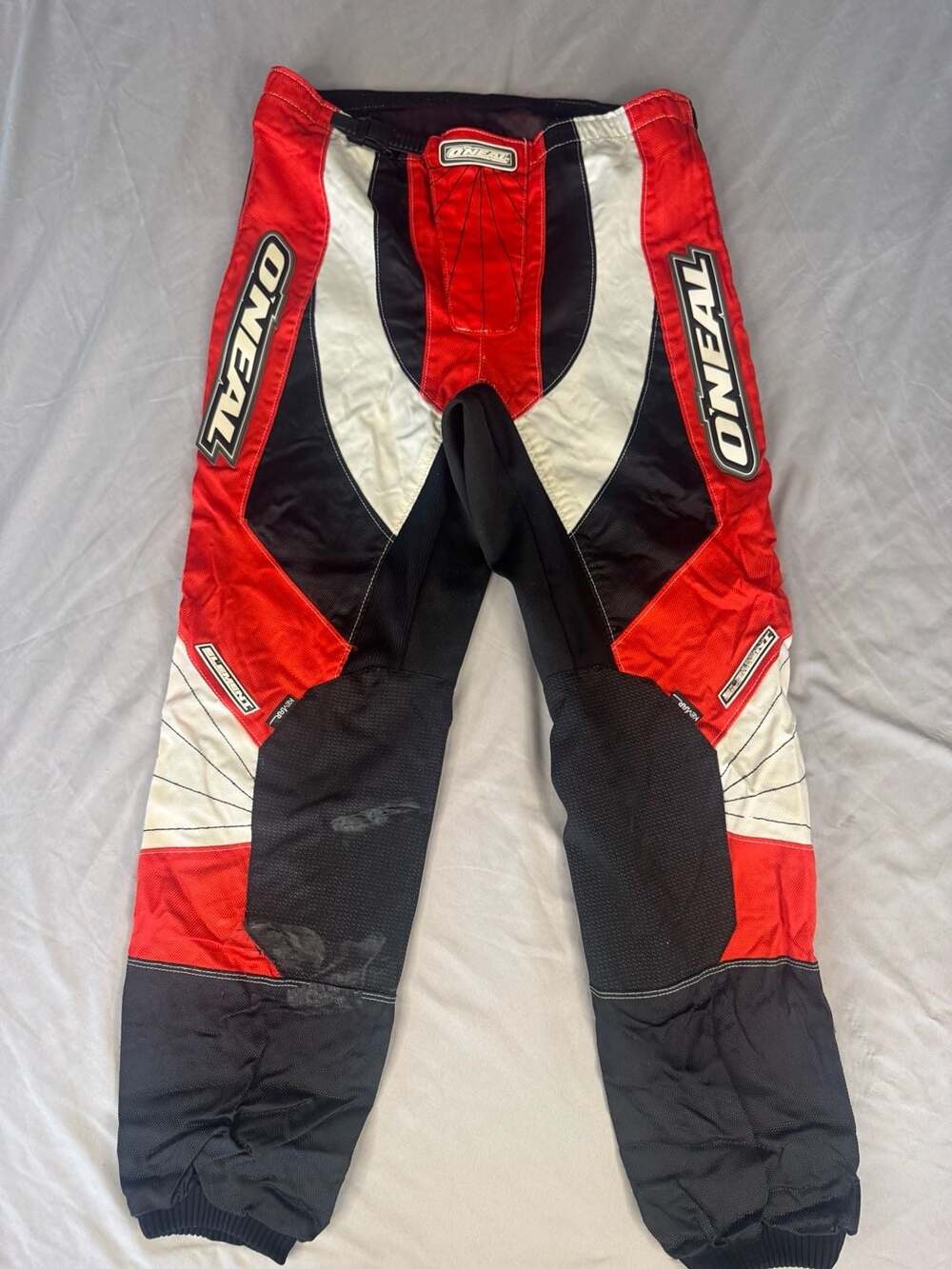 O'Neal Element Motocross Pants Size 34 Red Black White